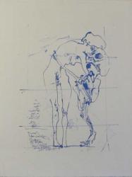 Ein ungleiches Paar by Horst Janssen
