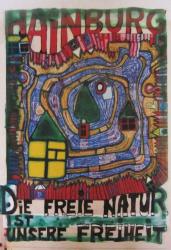 Die freie Natur ist unsere Freiheit by Friedensreich Hundertwasser